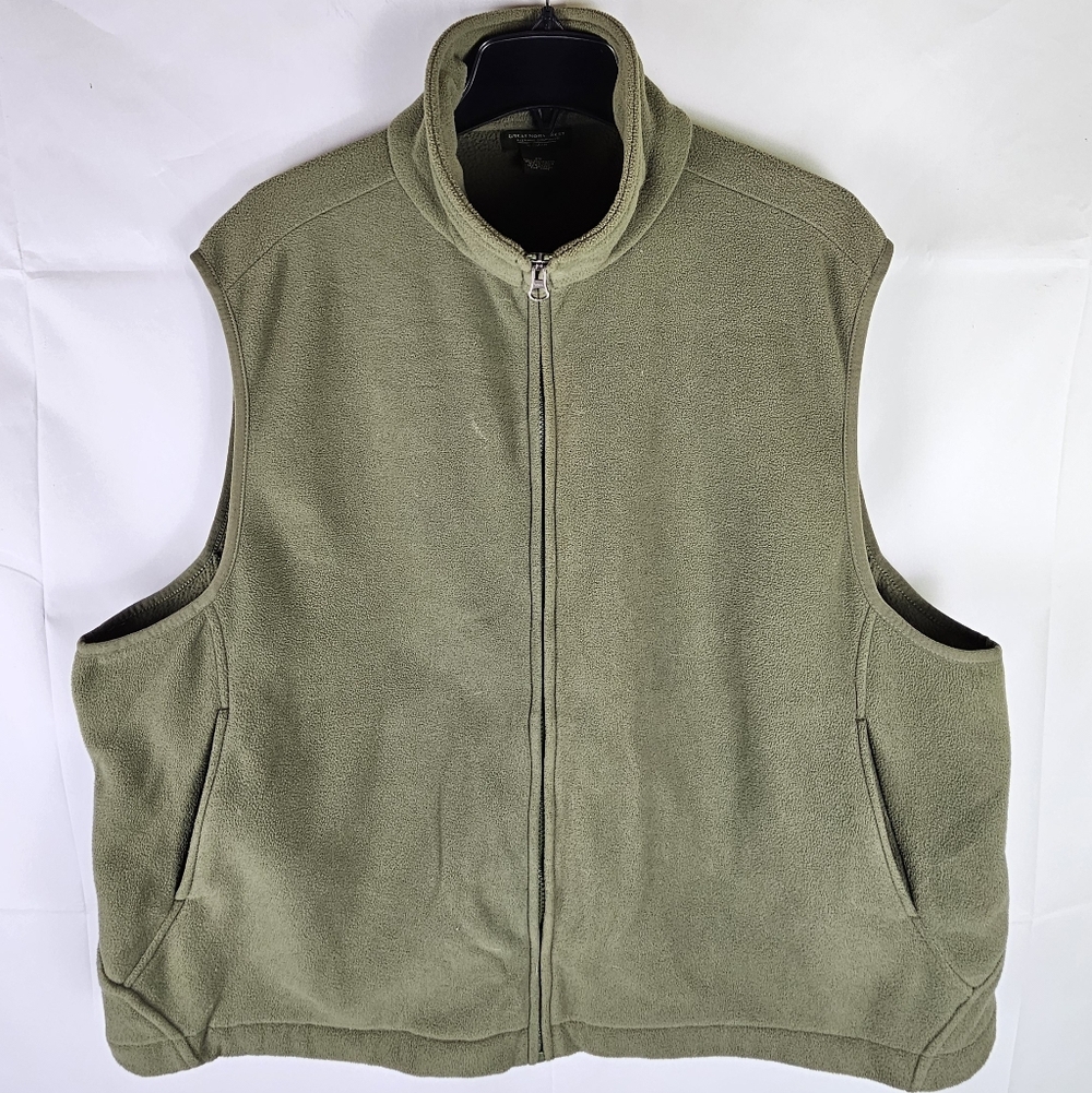 Great Northwest Fleece Zip-up Vest Size 2X | Curvy Plus Size Winter Gorpcore